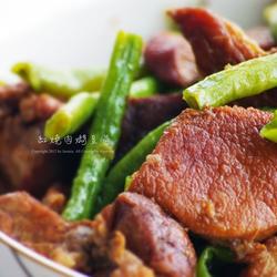 红烧肉焖豆角的做法[图]