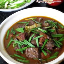 酸菜鸭血的做法[图]