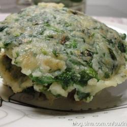芹菜叶煎饼的做法[图]