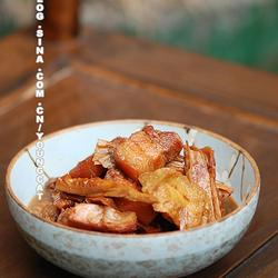 素鸡笋干炖大肉的做法[图]