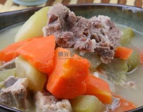 青红萝卜煲龙骨[图]