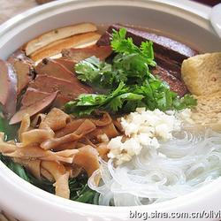 鸭血粉丝汤的做法[图]