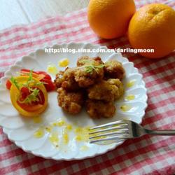 橙味果香鸡米花的做法[图]