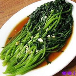 蚝油茼蒿的做法[图]