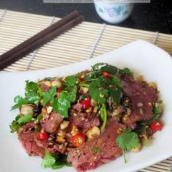 干拌卤牛肉的做法[图]