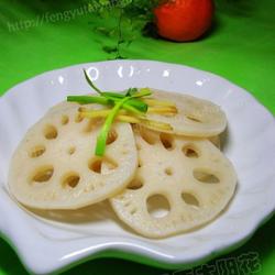 凉拌藕片的做法[图]