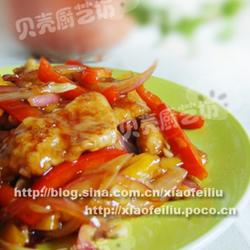 酸甜彩椒里脊片的做法[图]