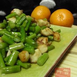 芦笋爆鸡丁的做法[图]