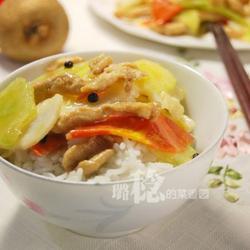 山药青笋炒鸡丝的做法[图]