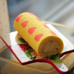 水果奶油蛋糕卷的做法[图]