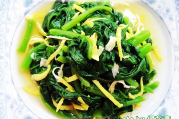 金银丝凉拌木耳菜