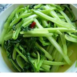 清炒菜心的做法[图]
