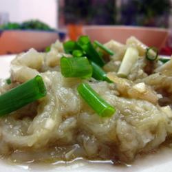 蒜泥拌白茄子泥的做法[图]