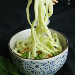 菠菜手擀面的做法[图]
