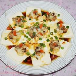 龙利香菇蒸豆腐的做法[图]