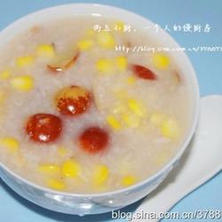 鲜枣玉米粥的做法[图]
