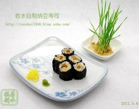 柠香纳豆寿司[图]