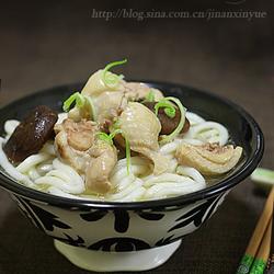 鸡汤乌冬面的做法[图]