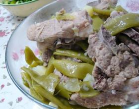 排骨炖豆角[图]