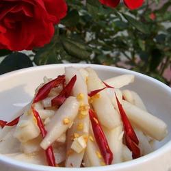 炝拌藕条的做法[图]