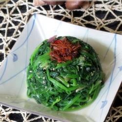 XO酱拌菠菜的做法[图]