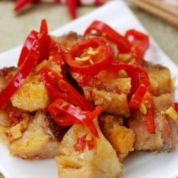 香辣鳕鱼块的做法[图]