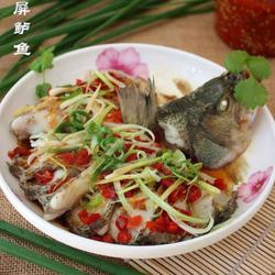 剁椒开屏鲈鱼的做法[图]