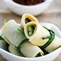 东北干豆腐青菜卷的做法[图]