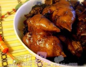 发菜蚝豉炖猪手[图]