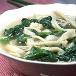 菠菜手擀面的做法[图]