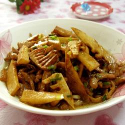 雷笋炒肉丝的做法[图]