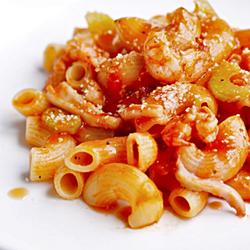 虾仁鱿鱼意面的做法[图]