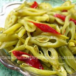 泡椒狗爪豆的做法[图]