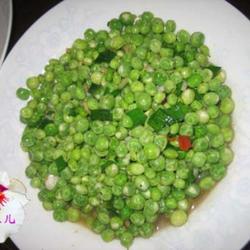香葱炒青豆的做法[图]