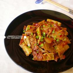 烟笋炒腊肉的做法[图]