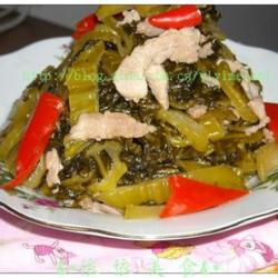 酸菜炒肉丝的做法[图]