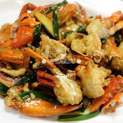 姜葱炒肉蟹的做法[图]
