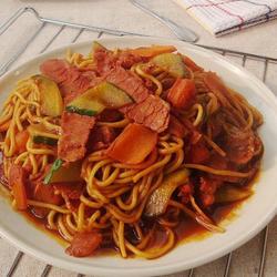 牛肉炒面的做法[图]