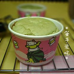 绿茶清水蛋糕的做法[图]