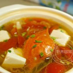 梭子蟹番茄豆腐煲的做法[图]