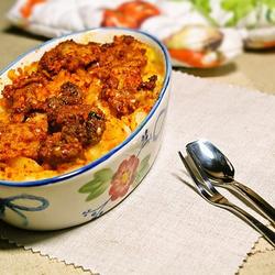 辣肉焗烤土豆泥的做法[图]