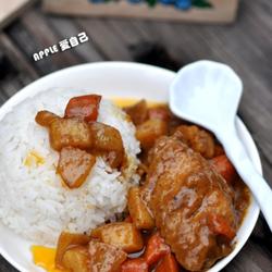浓香咖喱鸡翅饭的做法[图]