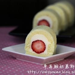 草莓酸奶慕斯卷的做法[图]