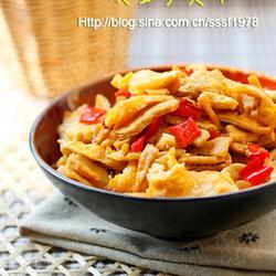 咸蛋炒臭干的做法[图]