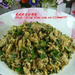 虾酱韭菜鸡蛋的做法[图]