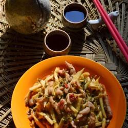 肉丝炒笋丝咸菜的做法[图]