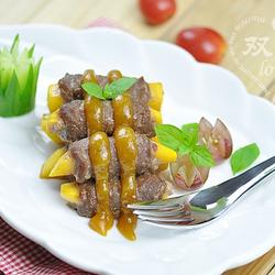 香芒牛肉卷的做法[图]