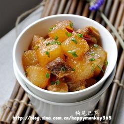冬瓜红烧肉的做法[图]