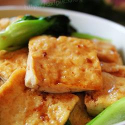 青菜炒豆腐的做法[图]