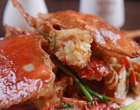 姜葱炒梭子蟹[图]